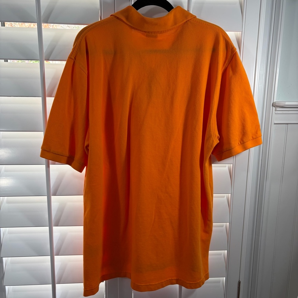Brooks Brothers Vibrant Orange Polo Shirt - Picture 2 of 6